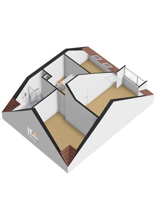 Floorplan - Amsterdamsestraatweg 214BS, 3551 CN Utrecht